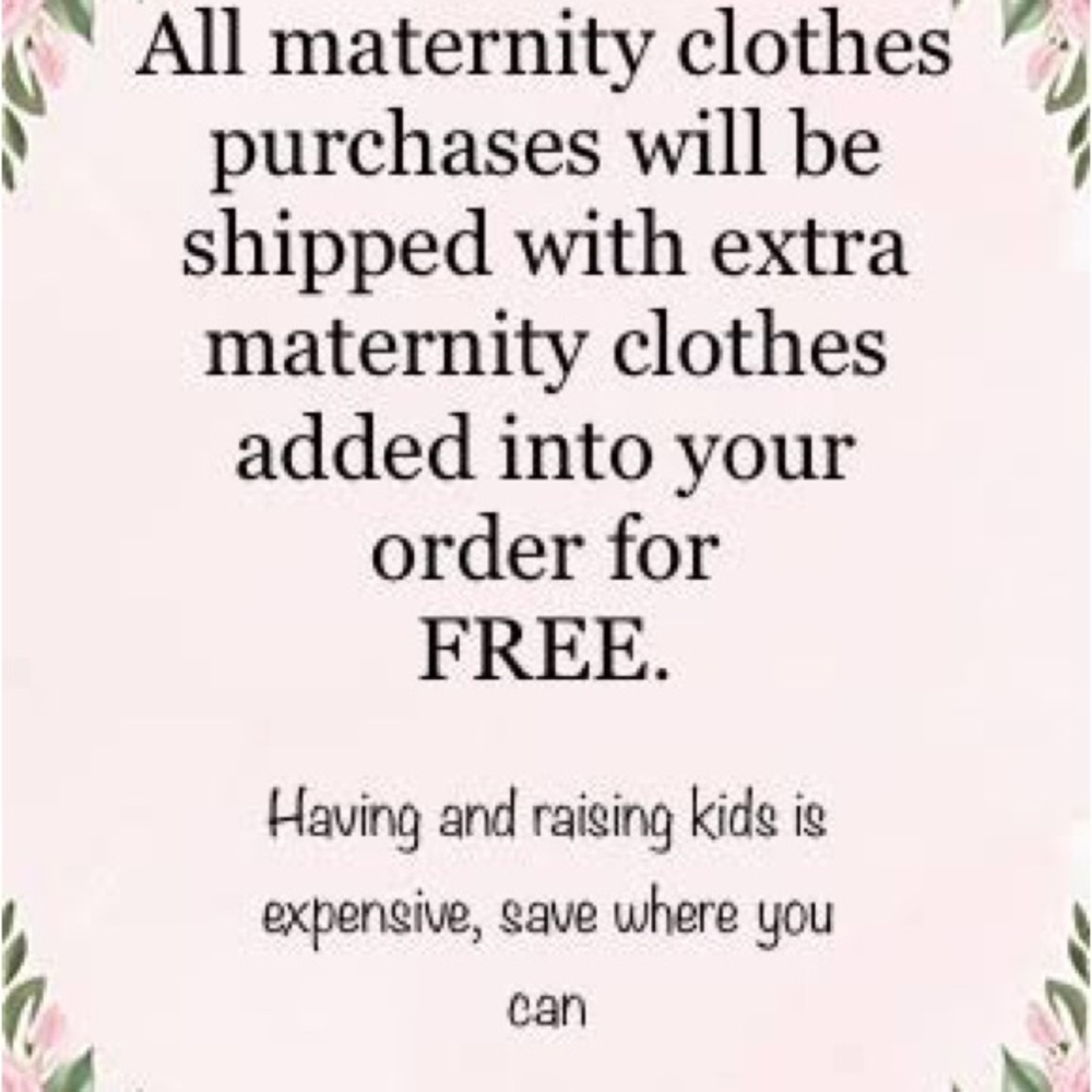 Maternity Clothes Bundle Offer